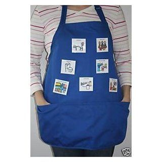 PECS Communication Apron with Velcro Front  Special Needs Educational Supplies 