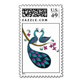 Peacock  1 postage stamps