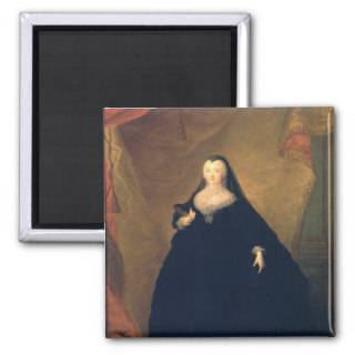 Portrait of Empress Elizabeth  in Fancy Dress Magnets
