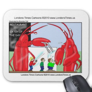 Lobster Restaurant Funny Tees Mugs & Gifts Mousepads