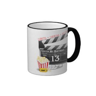 13th Birthday Movie Party Coffee Mug