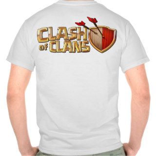 T shirt Supercell Clash of Clans Branca