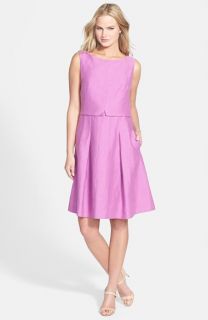 Jessica Simpson Floral Fit & Flare Dress (Plus Size)