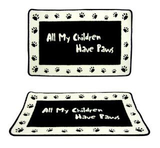 All My Children Have Paws Indoor Mat  Doormats  Patio, Lawn & Garden