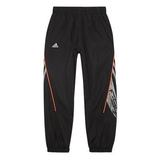 adidas Adidas Black net lined jogging bottoms