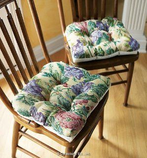 Floral Non Slip Chair Pads  