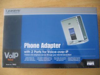 Linksys PAP2 NA VOIP Analog Telephone Adapter (Unlocked)  Voice Over Internet Protocol Telephones  Electronics