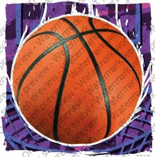 1/4 Sheet ~ Basketball Nothing But Net ~ Edible Image Cake/Cupcake Topper  Dessert Decorating Cake Toppers  Grocery & Gourmet Food