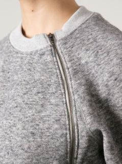 Theory Side Zip Sweatshirt