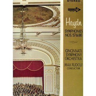 Haydn, Symphonies Nos. 57 & 86 (Max Rudolf/Cincinnati Symphony Orchestra) Music