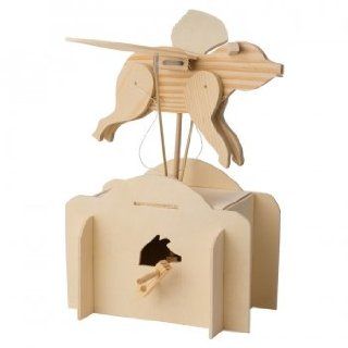 noted* Build Your Own   Pathfinders Flying Pig Automata Toys & Games