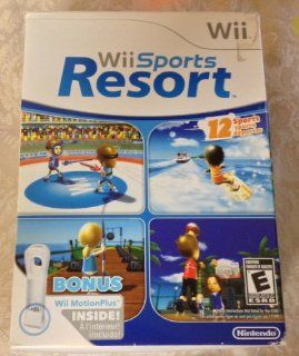 Wii Sports Resort w/ Wii MotionPlus Bundle   Official Nintendo Refurbished Product Video Games