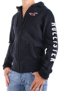 Hollister Men's Full Zip Seagull Hoodie (X Large, Grey) at  Mens Clothing store