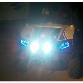 Polaris Ranger LED Driving Lights Auxillary Off Road Fog Lamps Foglamps Offroad Aux Lighting Kit Automotive