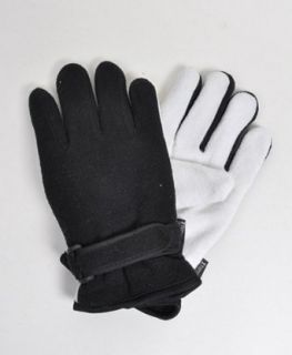 Men's Black Thermal Insulated Fleece Winter Gloves ZM4 at  Mens Clothing store Cold Weather Gloves