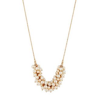 J by Jasper Conran Mini cream pearl cluster long necklace
