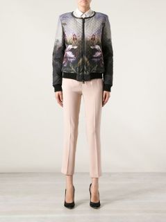 Shibumi Quilted Floral Bomber Jacket