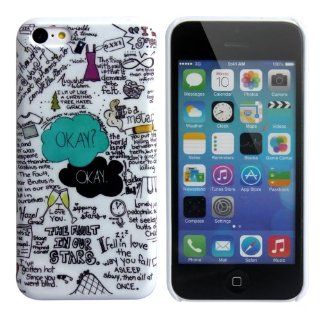 Harryshell Okay the Fault in Our Stars  John Green Design Hard Case for Iphone 5c (F) Cell Phones & Accessories
