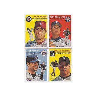 2003 Topps Heritage Baseball Complete Mint Basic 350 Card Set Including Albert Pujols, Mike Piazza, Alex Rodriguez, Roger Clemens, Derek Jeter, Greg Maddux, Sammy Sosa and Others at 's Sports Collectibles Store