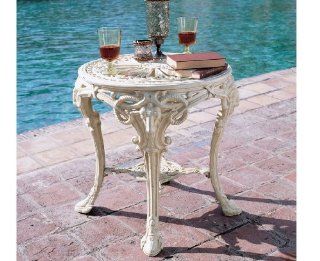 25" Luxury Royal Vitorian Decorative Side Table  End Tables  