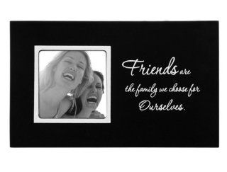 Malden Friends Are The Family We Choose For Ourselves Mini Sign with Phrases Frame, 3 by 3 Inch  