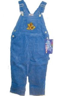 Toddler Girls Cotton Corduroy Embroidery Bib Pocket Overall Clothing