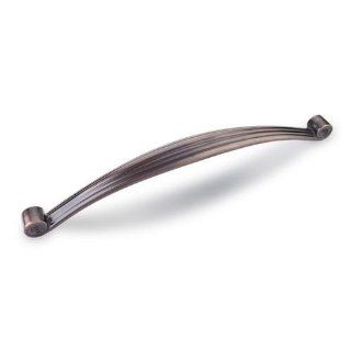 Jeffery Alexander By Hardware Resources 415 12dbac 12 7/8 Overall Length Zinc Die Cast Palm Leaf Appliance Pull In Dark Brushed Antique Copper   Cabinet And Furniture Pulls  