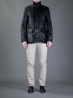 Ermenegildo Zegna Leather Jacket