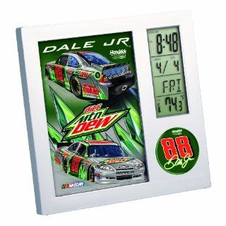 NASCAR Dale Earnhardt Jr Digital Desk Clock  Sports Fan Alarm Clocks  Sports & Outdoors