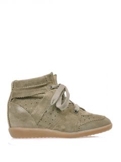 Bobby suede wedge trainers  Isabel Marant