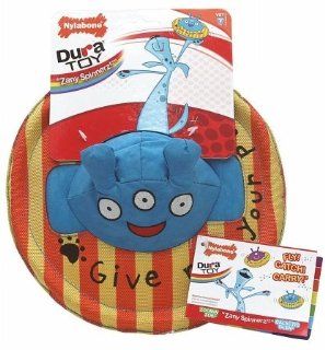 3 PACK DURA TOY ZANY SPINNERZ, Color BLUE (Catalog Category DogTOYS)  Pet Chew Toys 