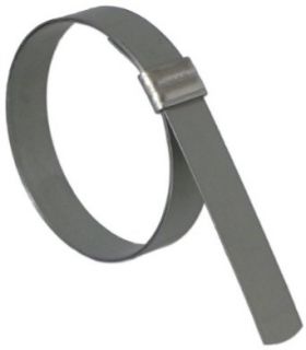 BAND IT JS4029 Junior 3/8" Wide x 0.025" Thick, 1 3/8" Diameter, 316 Stainless Steel Smooth I.D. Clamp (100 Per Box)