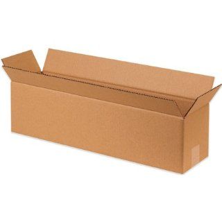 Long Corrugated Boxes, 16" x 6" x 4"   25 EACH PER BUNDLE [PRICE is per BUNDLE]  Box Mailers 