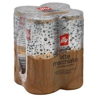 Illy Issimo Latte Machi Coffee Drink, 8.45 Ounce   4 per pack    6 packs per case.  Coffee Substitutes  Grocery & Gourmet Food