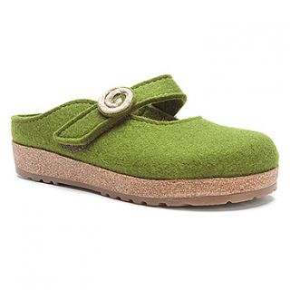 Haflinger Alice  Women's   Green Natural Stitch