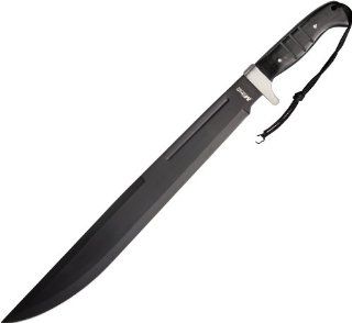 MTECH USA MT 20 08L Machete Knife 25 Inch Overall  Tactical Fixed Blade Knives  Sports & Outdoors