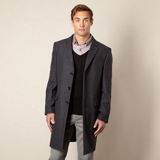 Jeff Banks Big and tall designer single breasted overcoat