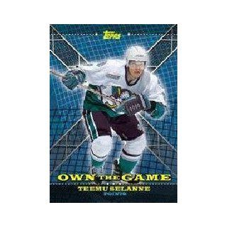 2000 01 Topps/OPC Own the Game #OTG5 Teemu Selanne at 's Sports Collectibles Store