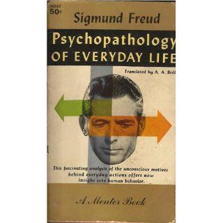 Psychopathology Sigmund Freud 9780451621375 Books