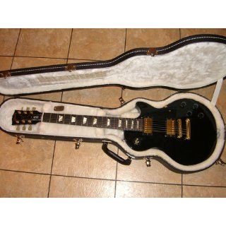 Gibson Les Paul Studio Electric Guitar, Ebony   Gold Hardware Musical Instruments