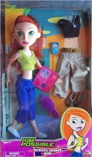 Kim Possible School Spirit Doll & 2 Outfits Toys & Games