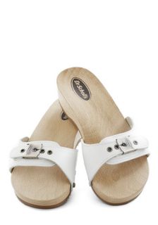 Dr. Scholl's Maritime to Shine Sandal in White  Mod Retro Vintage Sandals