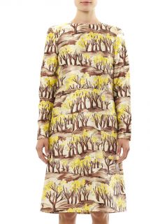 Razmir forest print dress  Marni