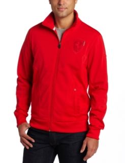 PUMA Apparel Men's Ferrari Track Jacket, Rosso Corsa, XX Large Clothing