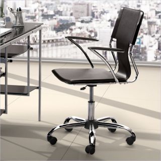 Zuo Trafico Office Chair in Black   205181