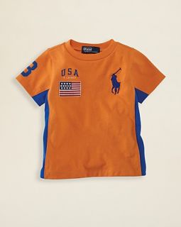 Ralph Lauren Childrenswear Infant Boys' USA Tee   Sizes 9 24 Months's