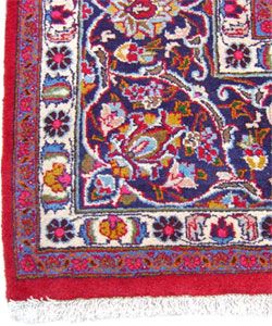 Iranian Mashad Hand knotted Red Rug (9'7 x 13'1) 7x9   10x14 Rugs