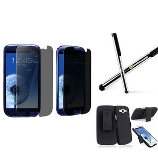 BasAcc Holster/ Protector/ Stylus for Samsung Galaxy S III/ S3 BasAcc Cases & Holders