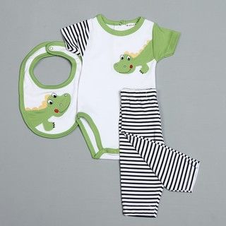 Rumble Tumble Newborn Boy's Dragon Creeper Set Rumble Tumble Boys' Sets