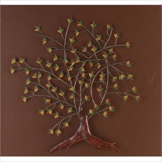 Holly & Martin Oliver Hand Painted Autumn Colored Wall Art   93 183 056 5 22